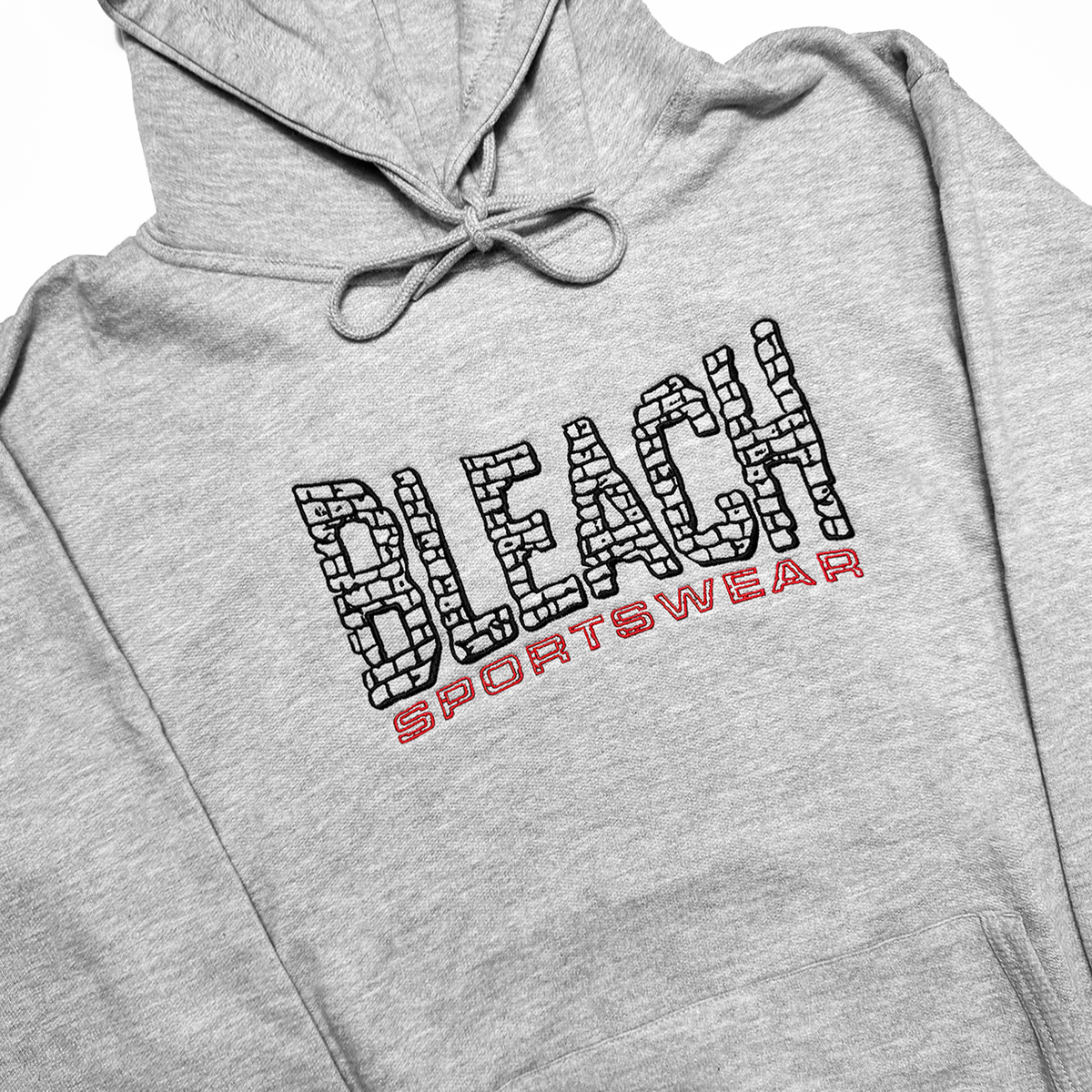 Bricked Heavyweight Sweatshirt - Ash Grey – Bleach USA