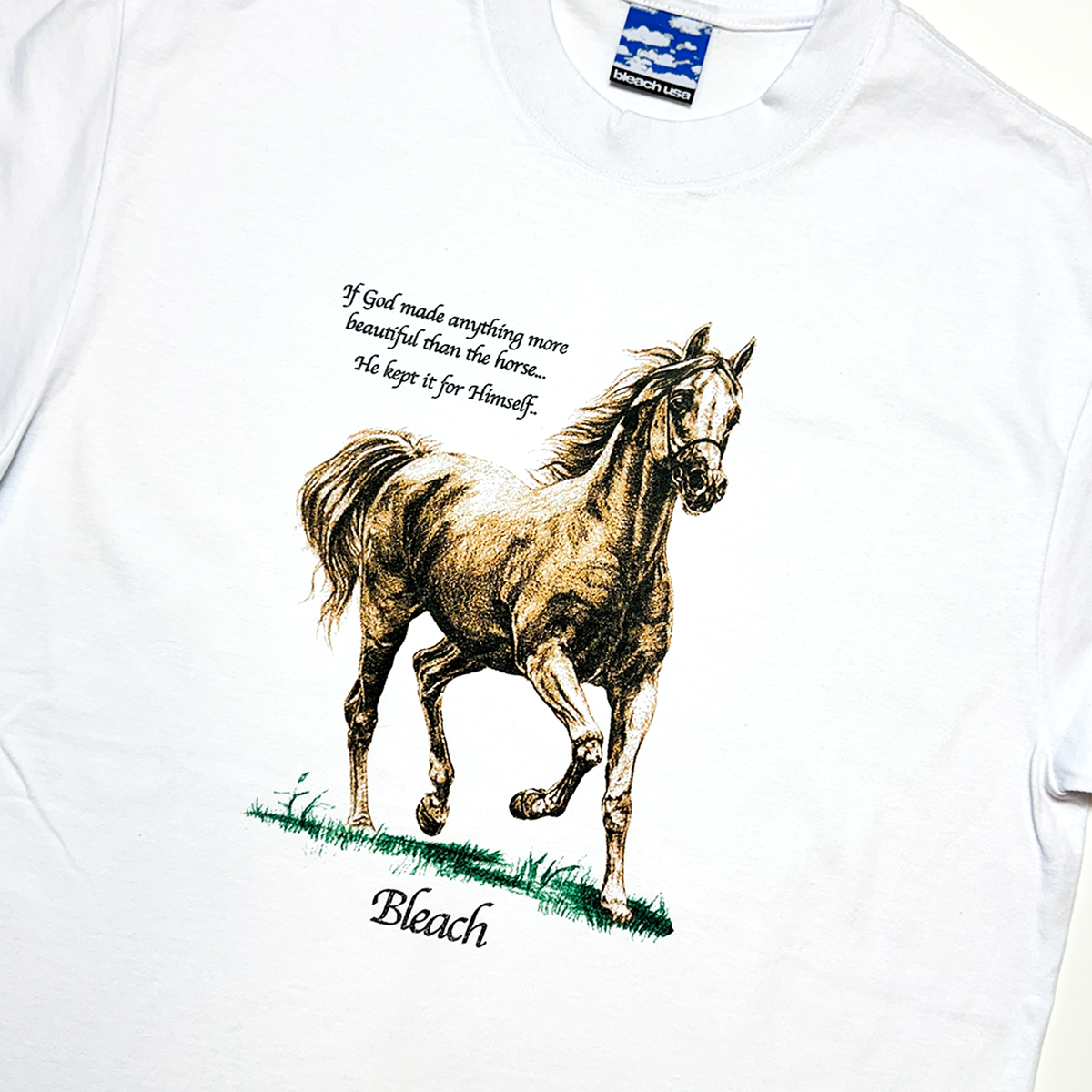 Horse Girl T-Shirt - White – Bleach USA