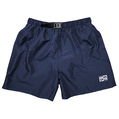 All Bad Microfiber Shorts - Navy Blue