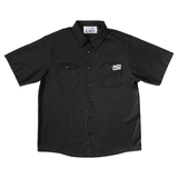 All Bad Button Up Work Shirt - Black