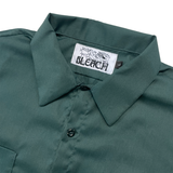 All Bad Button Up Work Shirt - Green