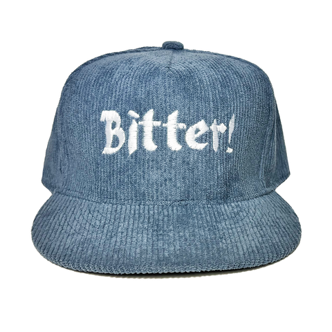 Bitter Corduroy Hat - Denim Blue