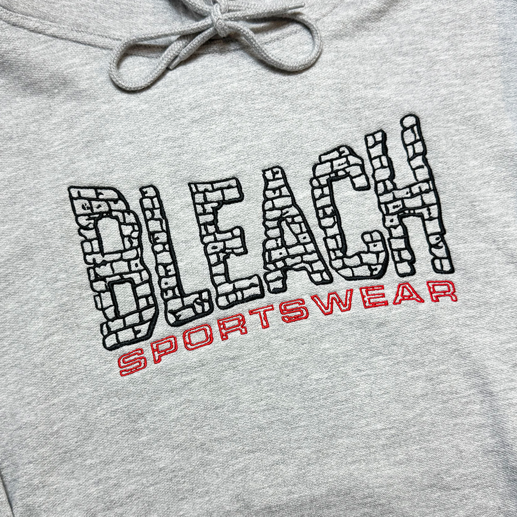 Bricked Heavyweight Sweatshirt - Ash Grey – Bleach USA