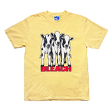 Cows T-Shirt - Pale Yellow