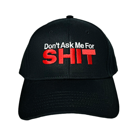 Don't Ask Me Six Panel Hat