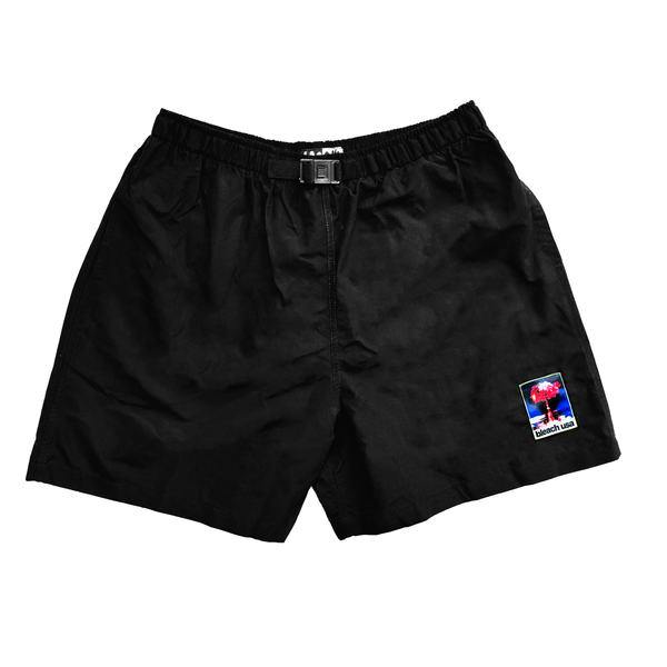 Explosive Microfiber Shorts - Black – Bleach USA