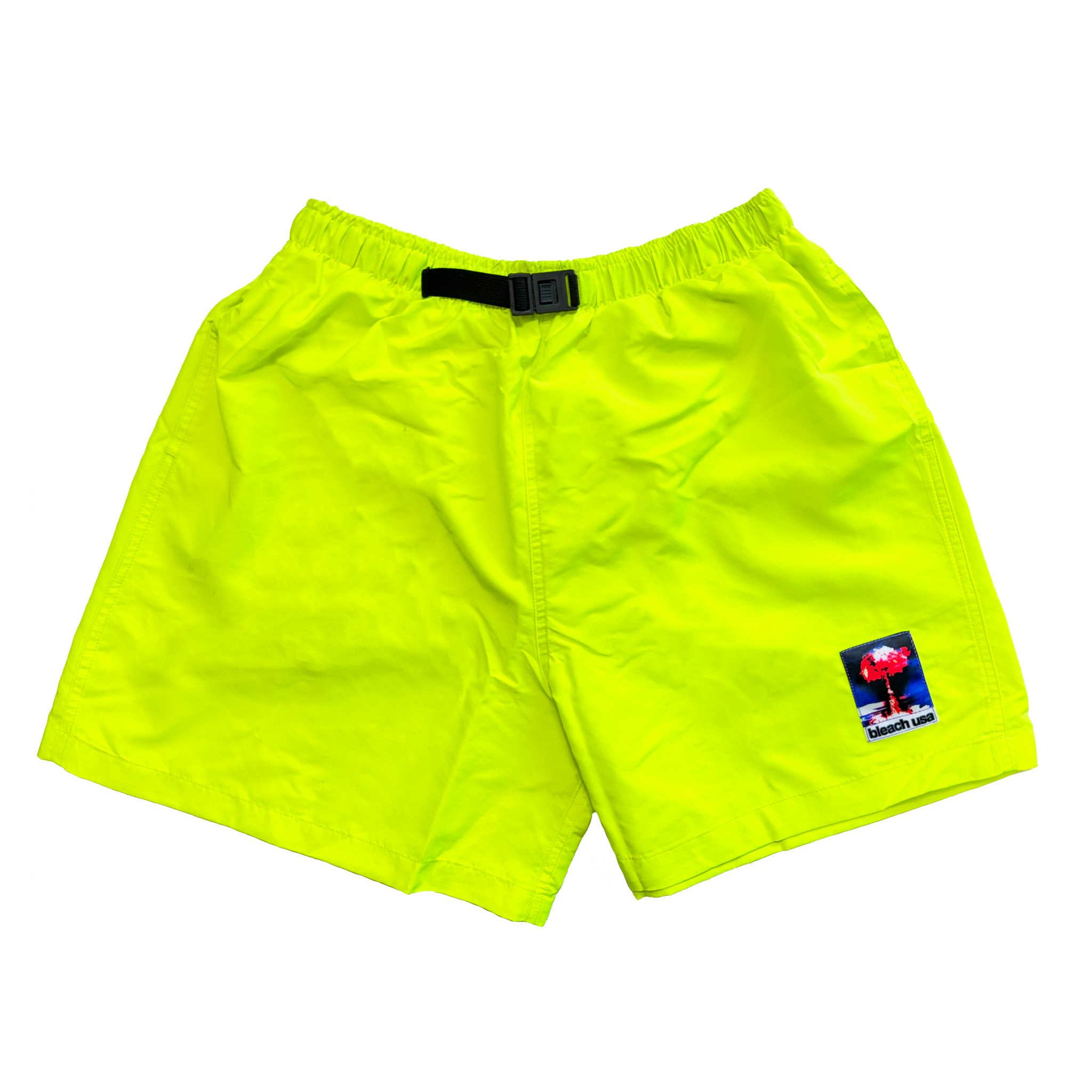 Explosive Microfiber Shorts - Highlighter – Bleach USA