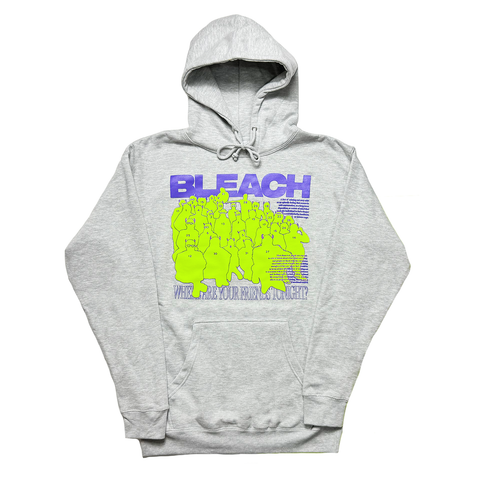 Bricked Heavyweight Sweatshirt - Ash Grey – Bleach USA