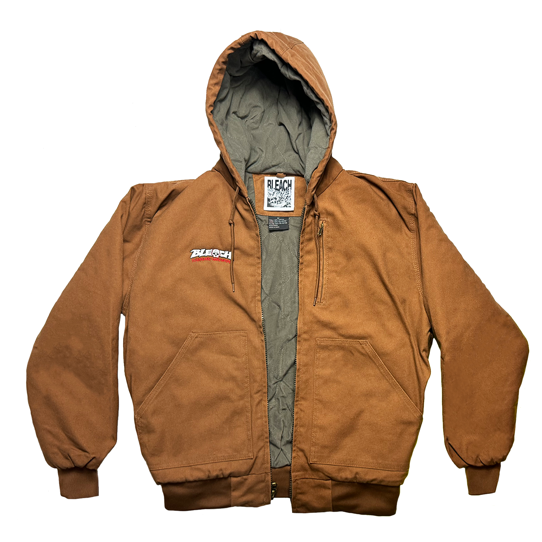 Hardcore Work Jacket - Brown – Bleach USA