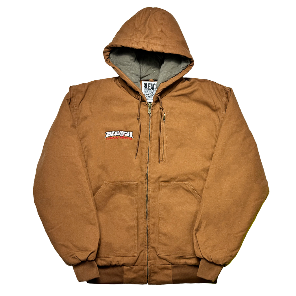 Hardcore Work Jacket - Brown – Bleach USA Hardcore Work Jacket - Brown – Bleach USA