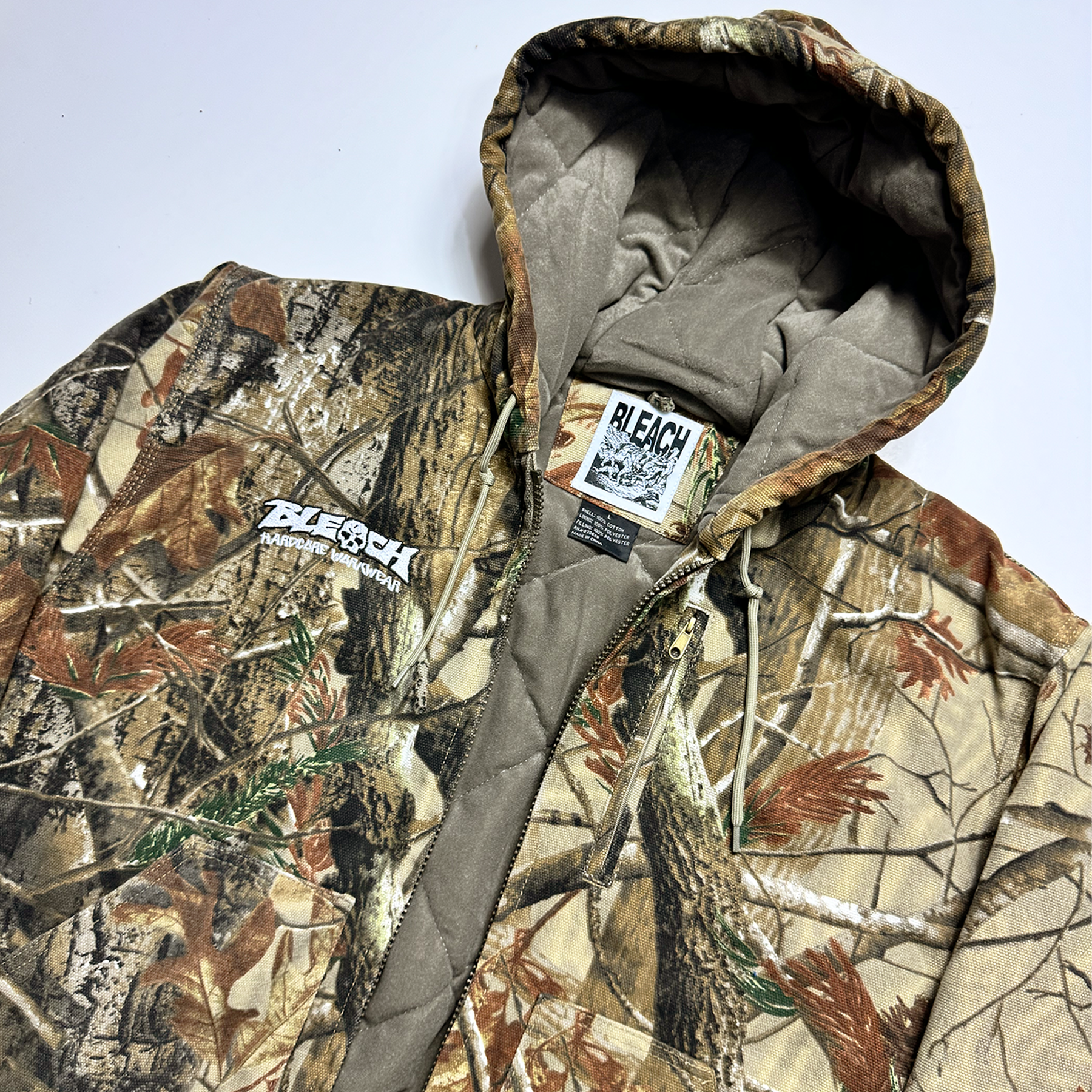 blurhmsブラームスCottonLinen Work Jacket Camo CAMO HQ - Russian KLMK Red Dawn BROWN Movie CAMO Unisex Bomber