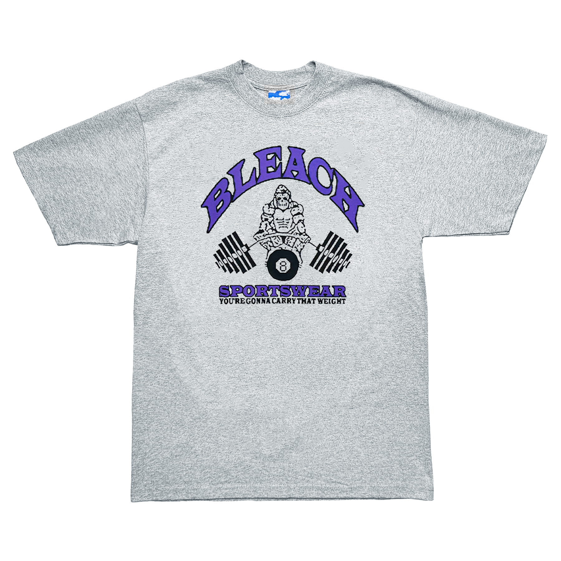 Heavyweights T-Shirt - Ash Grey – Bleach USA