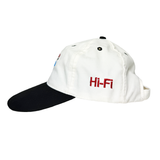 Hi-Fi Six Panel Hat - White/Black