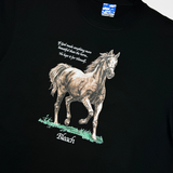 Horse Girl T-Shirt - Black