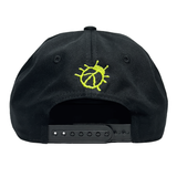 Peace Unstructured Hat - Black