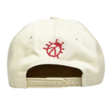 Peace Unstructured Hat - Cream