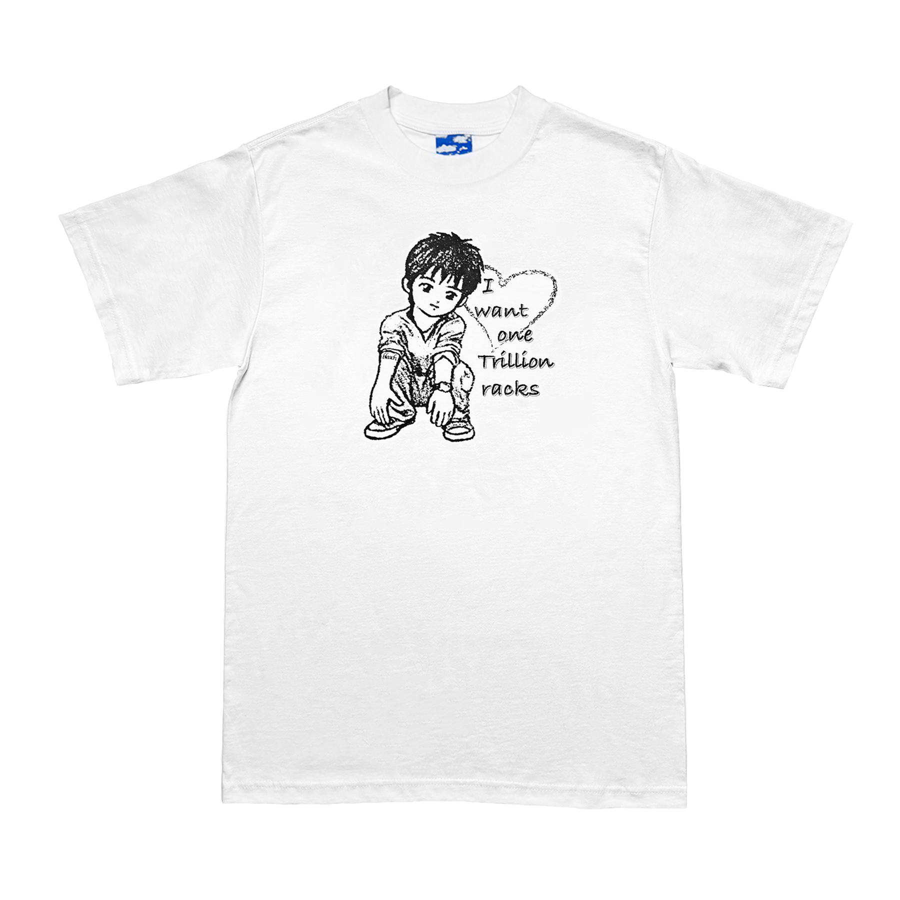 Trillion Racks T-Shirt - White – Bleach USA