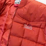 Midnight Western Puffer Jacket - Clay Red